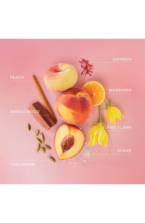 Lake & Skye Sueded Peach Eau De Parfum In Transparent