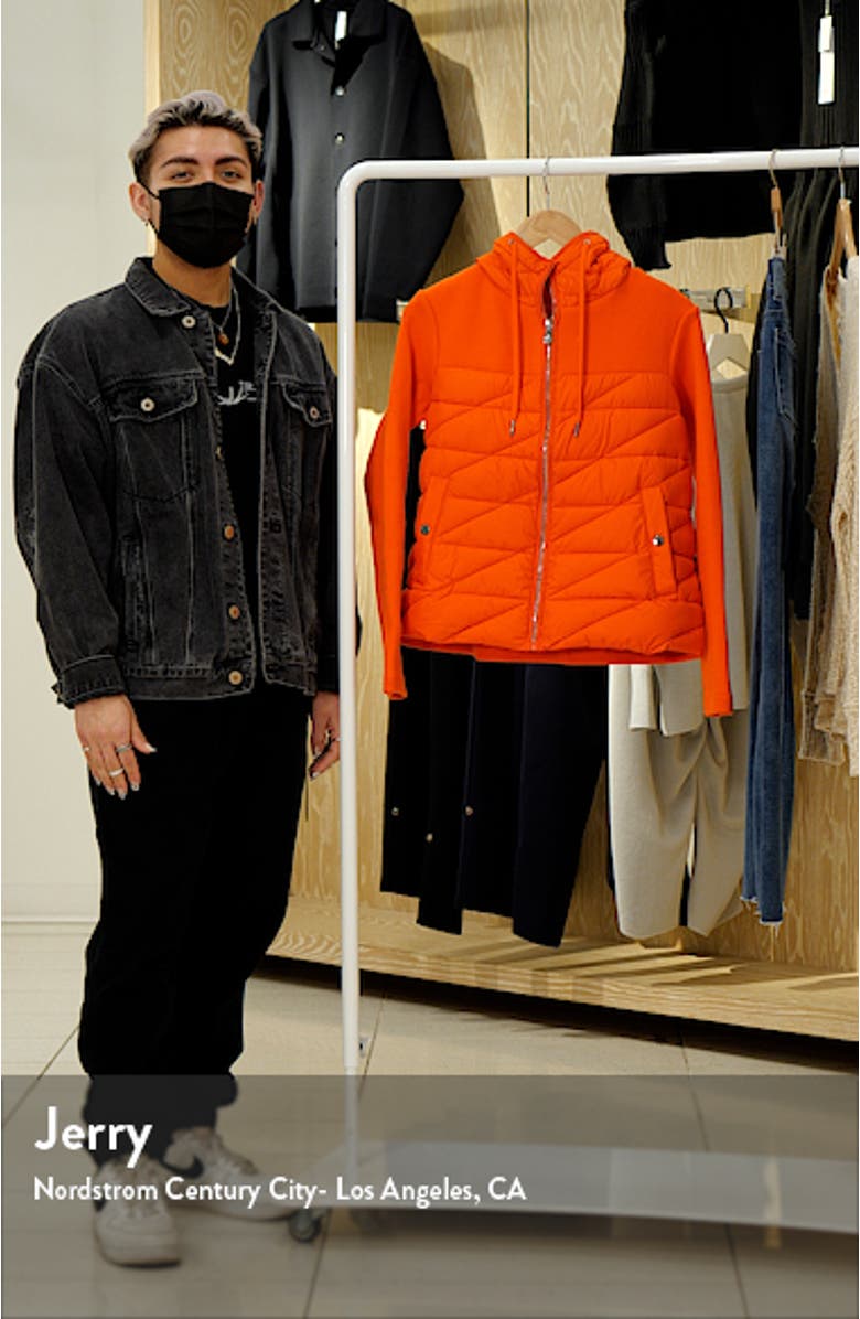 Insulated Quilted Hooded Jacket, sales video thumbnail