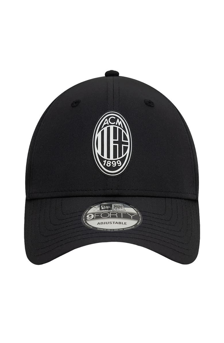 New Era Men's New Era  Black AC Milan Graffiti 9FORTY Adjustable Hat, Alternate, color, 