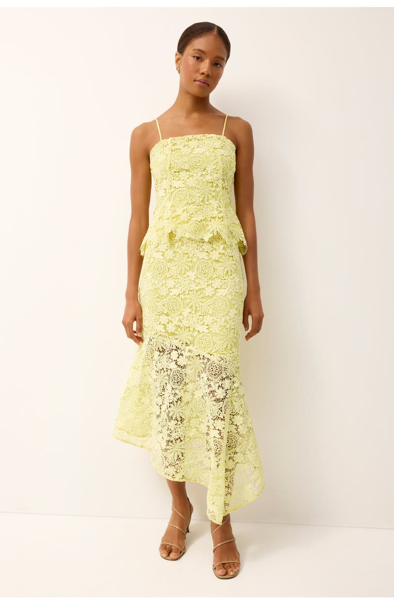 Marie Oliver Casey Skirt, Alternate, color, Canary