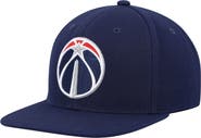 Mitchell & Ness Men's Mitchell & Ness Navy Washington Wizards Ground 2.0 Snapback Hat