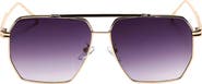 Fifth & Ninth Goldie 60mm Polarized Aviator Sunglasses