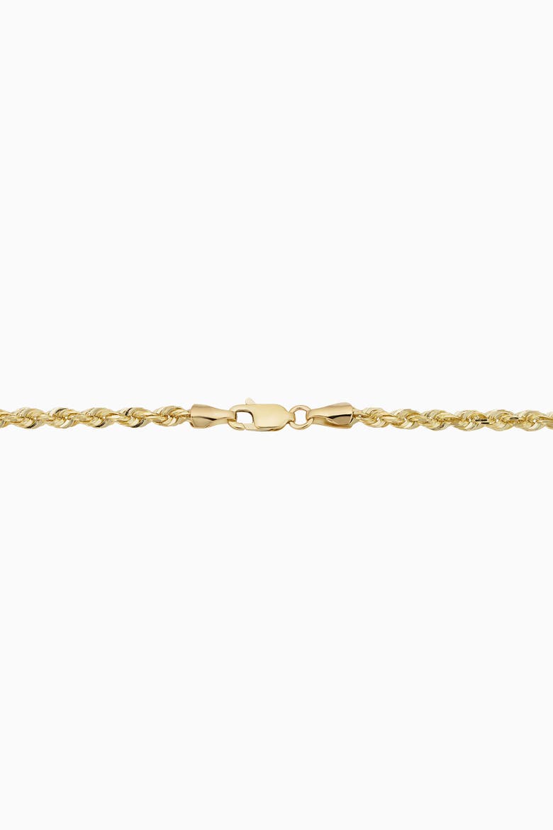 Men's Titan Rope Statement Chain in 10K Gold, Alternate, color, Yellow Gold