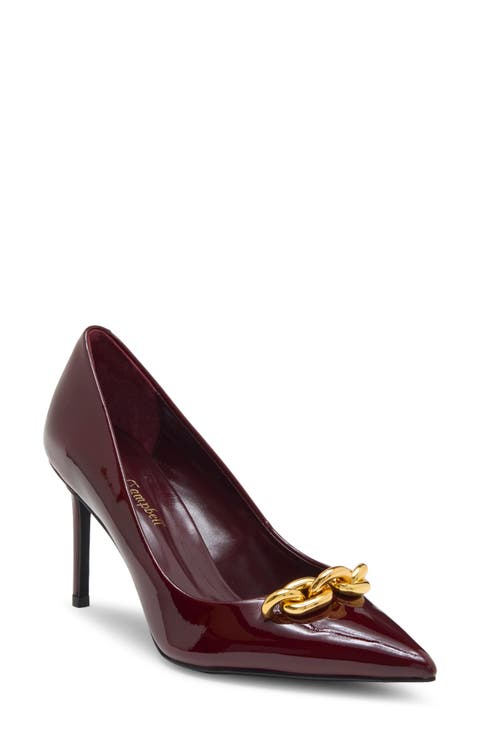Nikia Pointed Toe Chain Pump