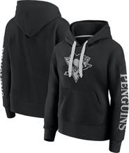 FANATICS Women's Fanatics Black Pittsburgh Penguins Elements Next Pullover Hoodie