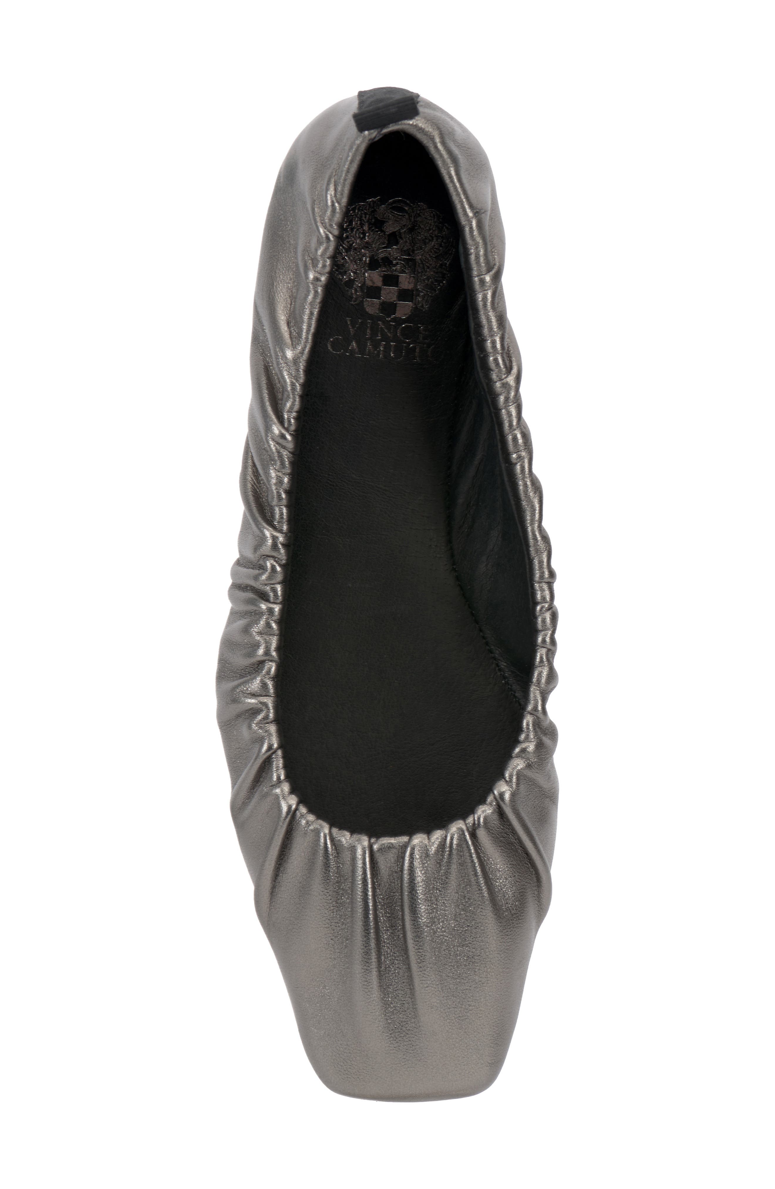 Vince Camuto Verline Ballet Flat, Alternate, color, Dark Pewter