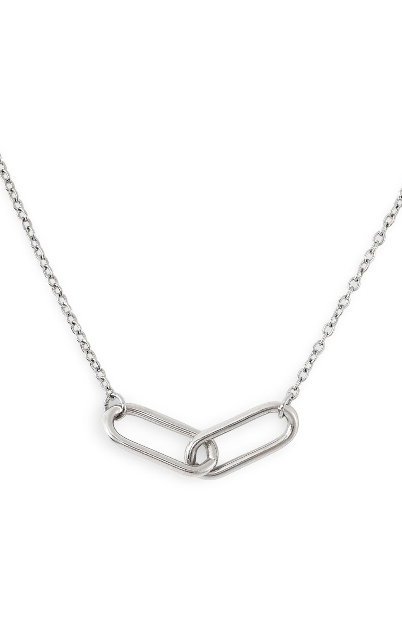 Mint & Lily Oval Link Necklace (Women) | Nordstrom