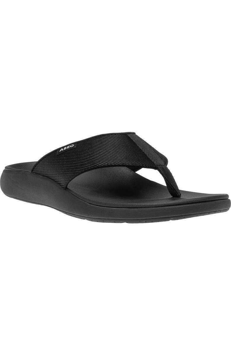 ABEO Alpha Flip Flop, Main, color, Black - Regular