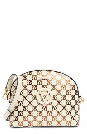 VALENTINO BY MARIO VALENTINO Diana Monogram Leather Crossbody Bag