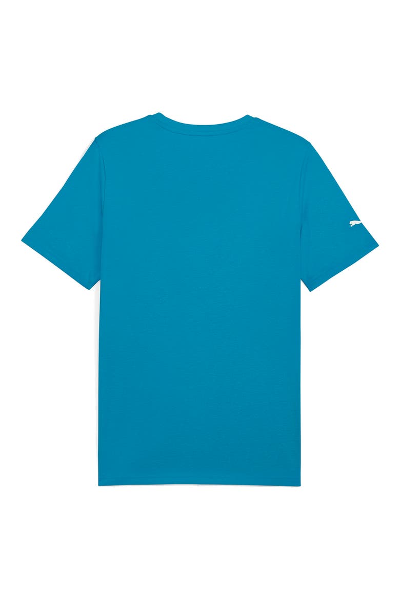 BMW M Motorsport Essential Logo Graphic T-Shirt, Alternate, color, TROPICAL BLUE