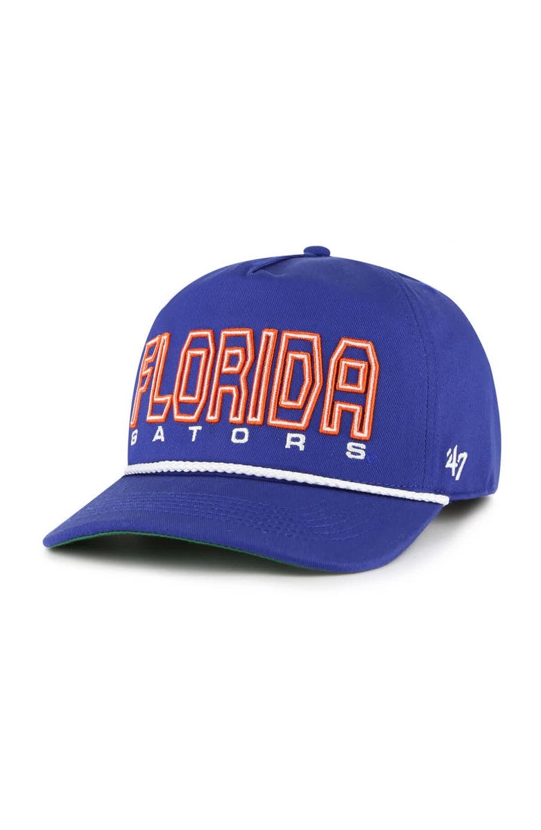 '47 Youth '47 Royal Florida Gators Byline Hitch Adjustable Hat, Alternate, color, Royal