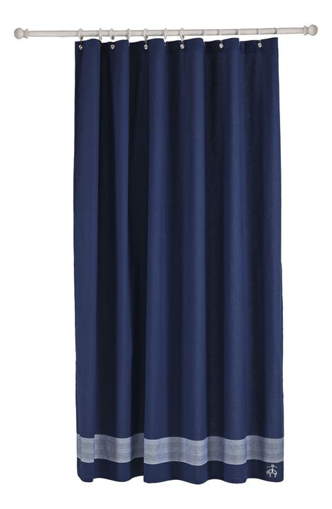 Herringbone Shower Curtain