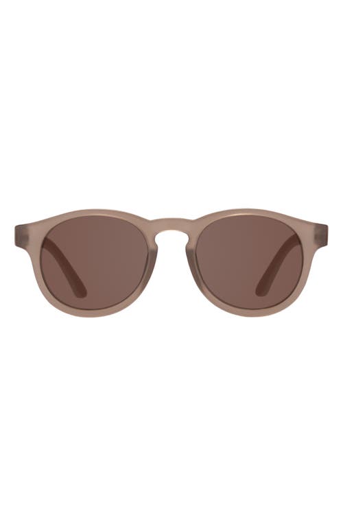 Babiators Kids' Cocoa Cloud Small 41mm Keyhole Sunglasses In Brown
