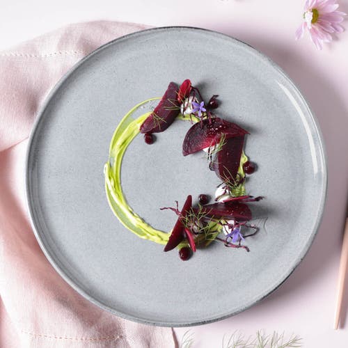 Porto Brasil Buffet Dinner Plate Set Of 6 In Gray