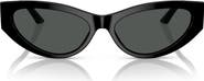 Versace 56mm Cat Eye Sunglasses