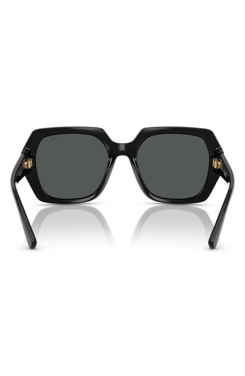 Vogue 55mm Irregular Sunglasses In Black
