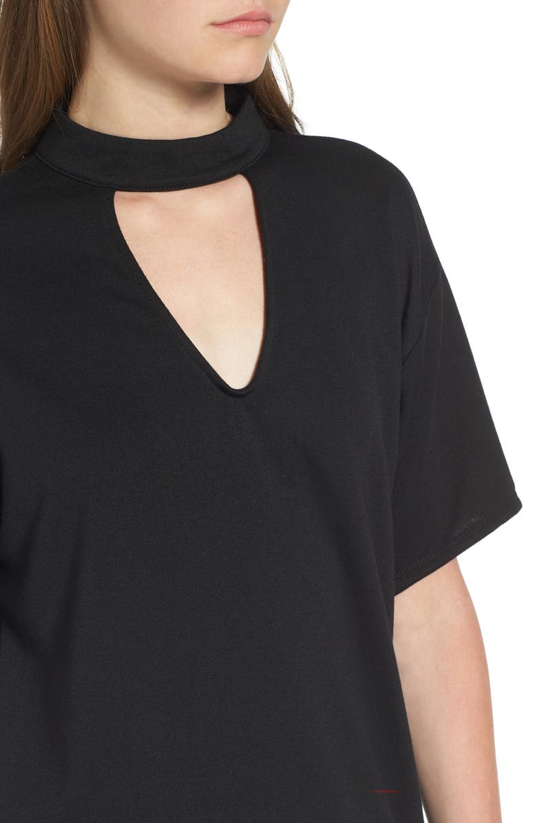 Dee Elly Gigi Cutout T-Shirt Dress, Alternate, color, 