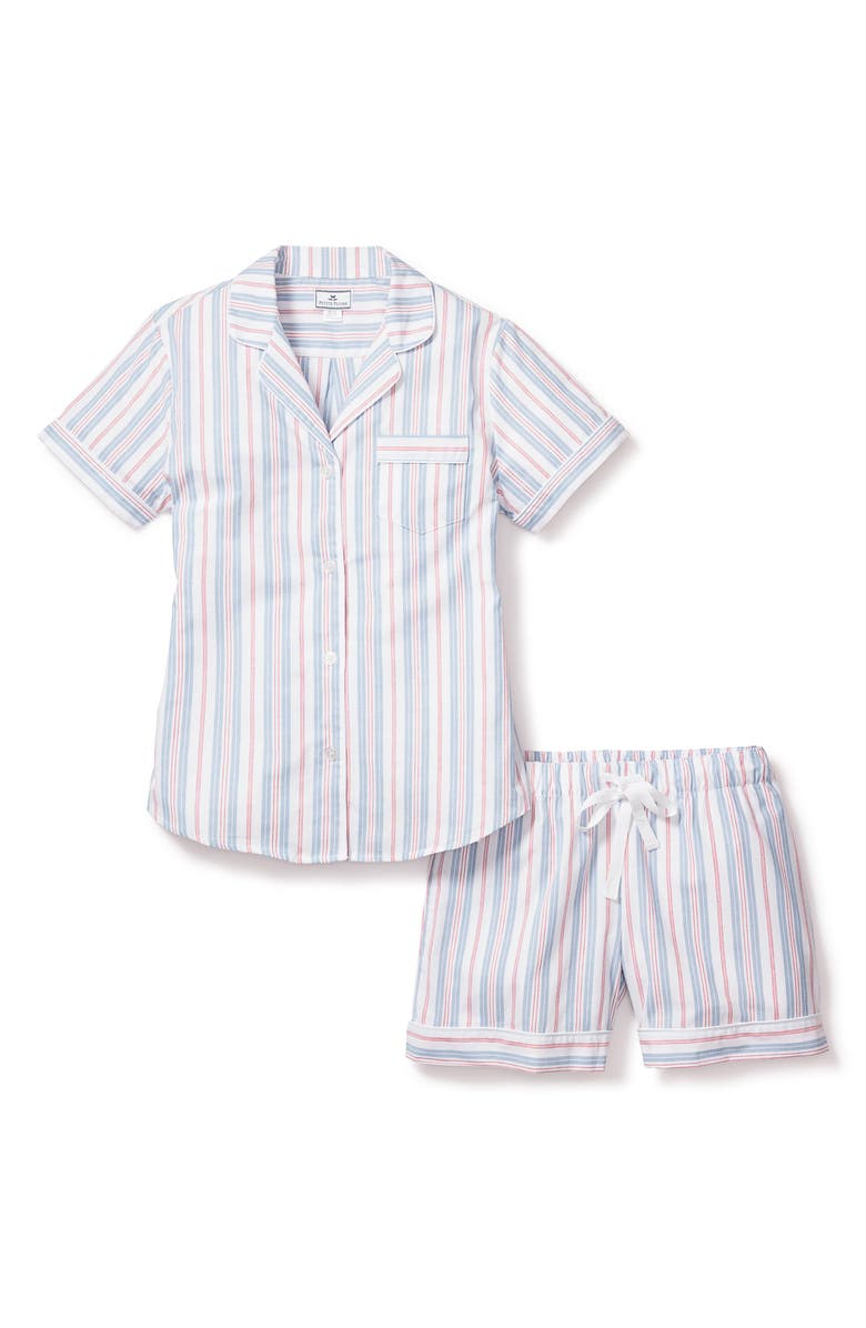 Petite Plume Vintage French Short Cotton Pajamas, Alternate, color,