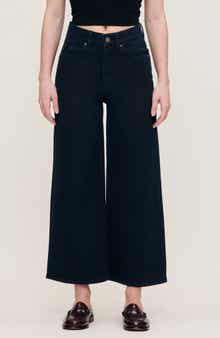 Hepburn High Waist Wide Leg Jeans