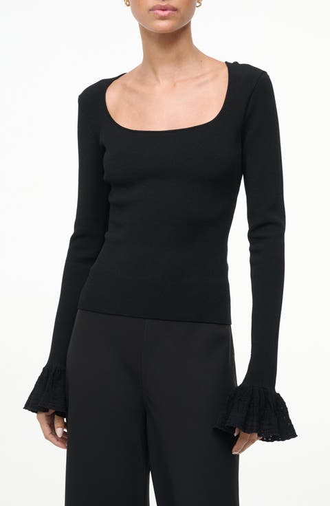 Shelley Frill Sleeve Top