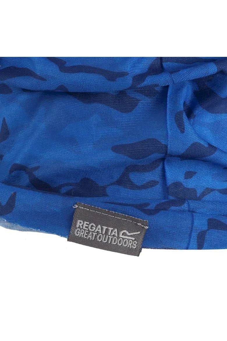 Childrens/Kids Camo Snood, Alternate, color, Imperial Blue