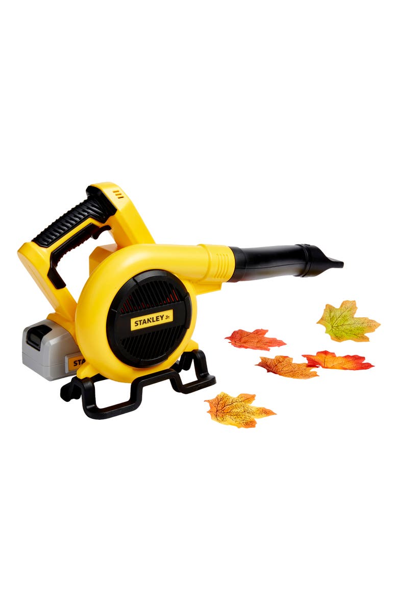 Stanley Jr. Battery Powered Leaf Blower Toy, Alternate, color, Yellow & Black