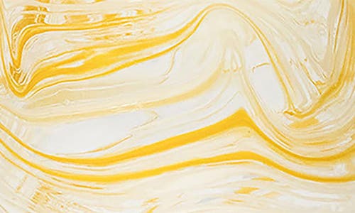 Juliska Puro Marbled Goblet In Yellow