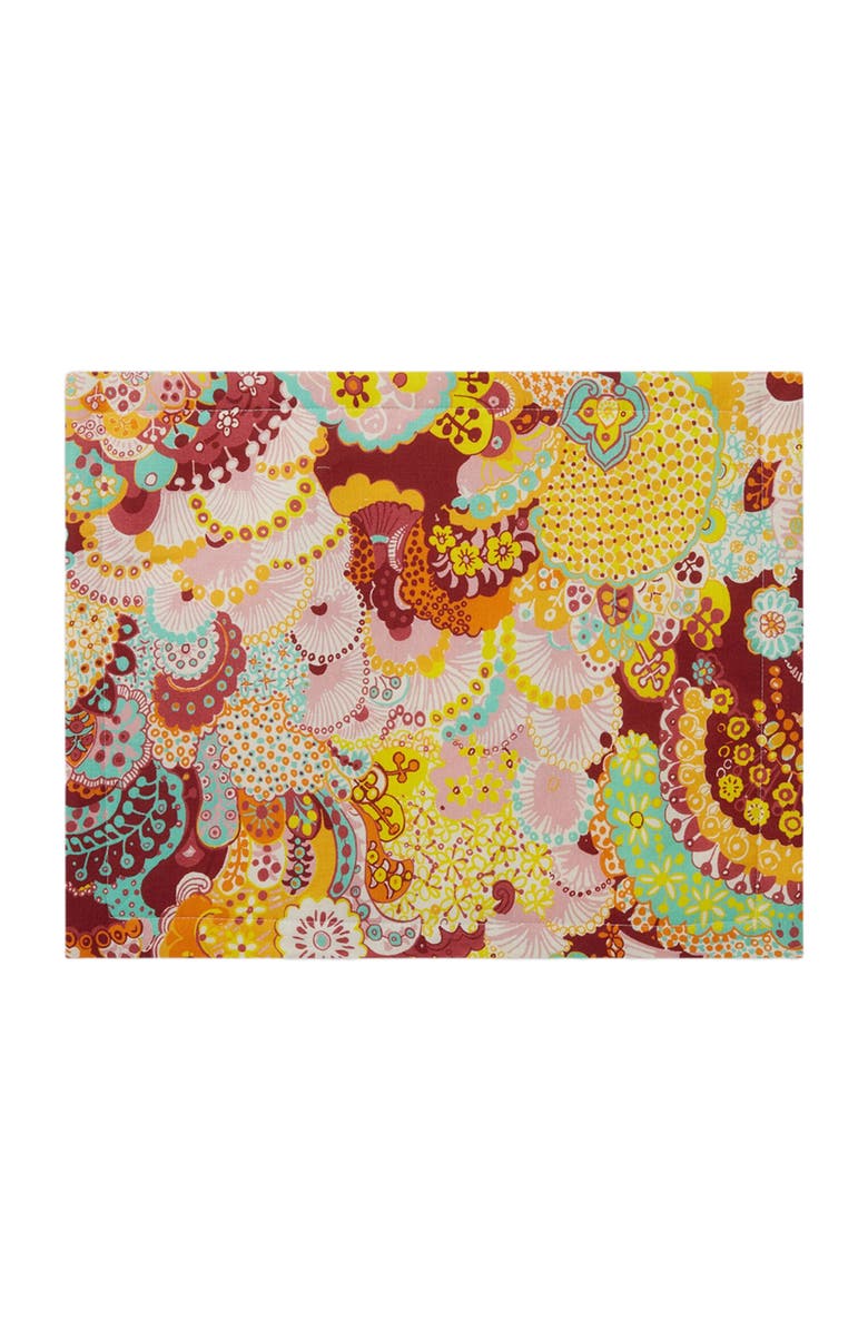 La DoubleJ Placemats Set Of 2 (35X45) Holi Pink, Alternate, color, Holi Pink