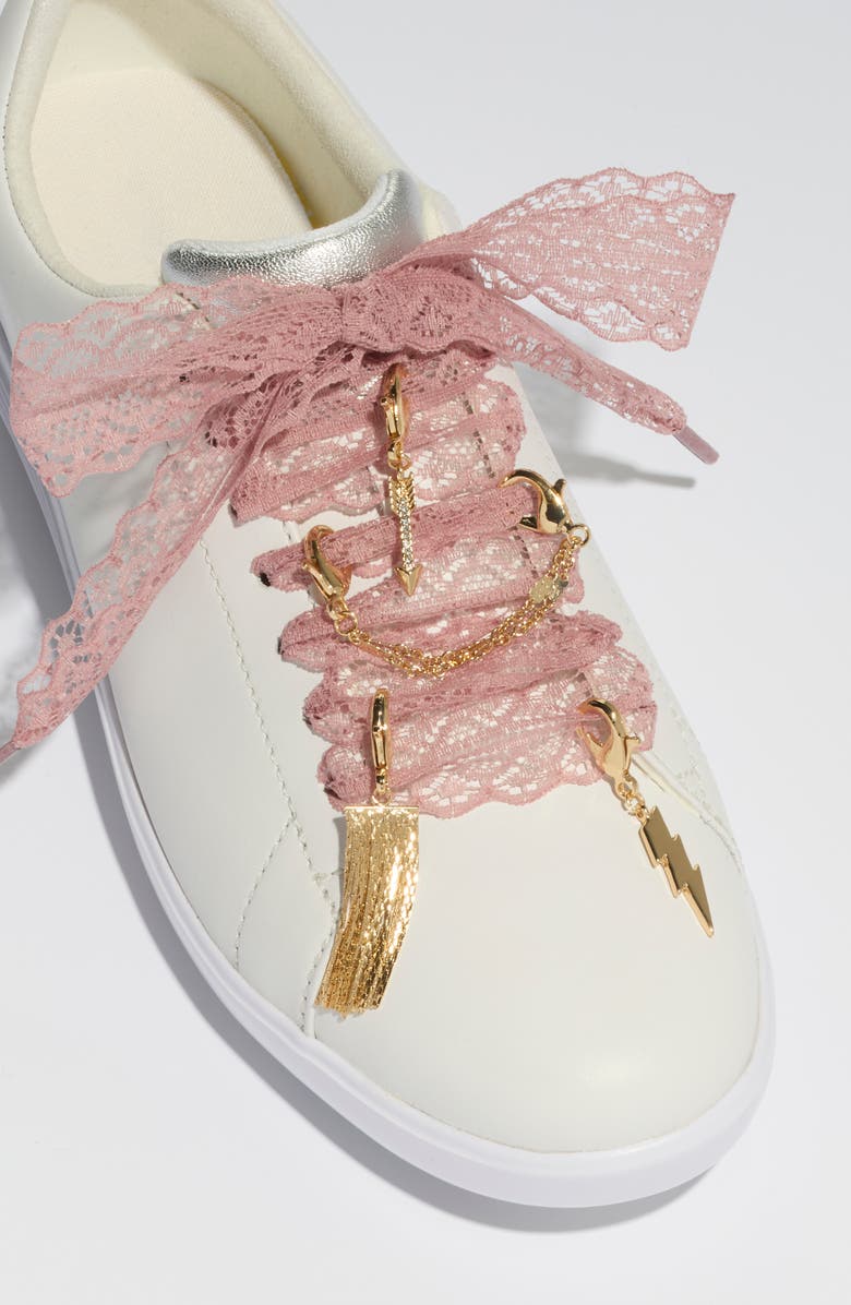 Leith 9-Piece Shoe Lace Charm Set, Alternate, color, Blush Multi- Gold