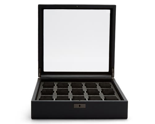 Wolf Axis 15 Piece Watch Box In Powder Coat
