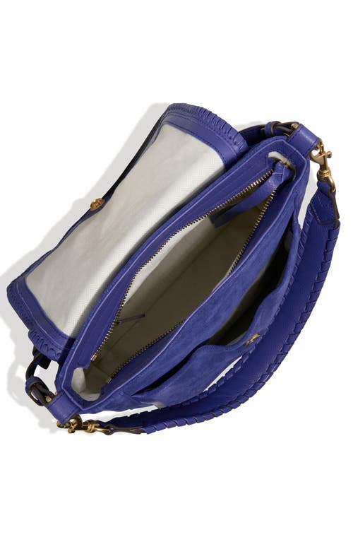 Aimee Kestenberg All For Love Convertible Leather Shoulder Bag In Blue