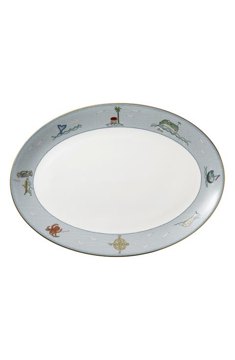 Sailor's Farewell Oval Platter