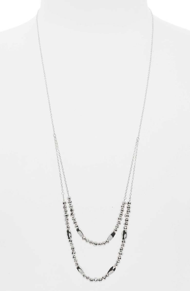 gorjana Kellen Adjustable Layer Necklace, Main, color, 