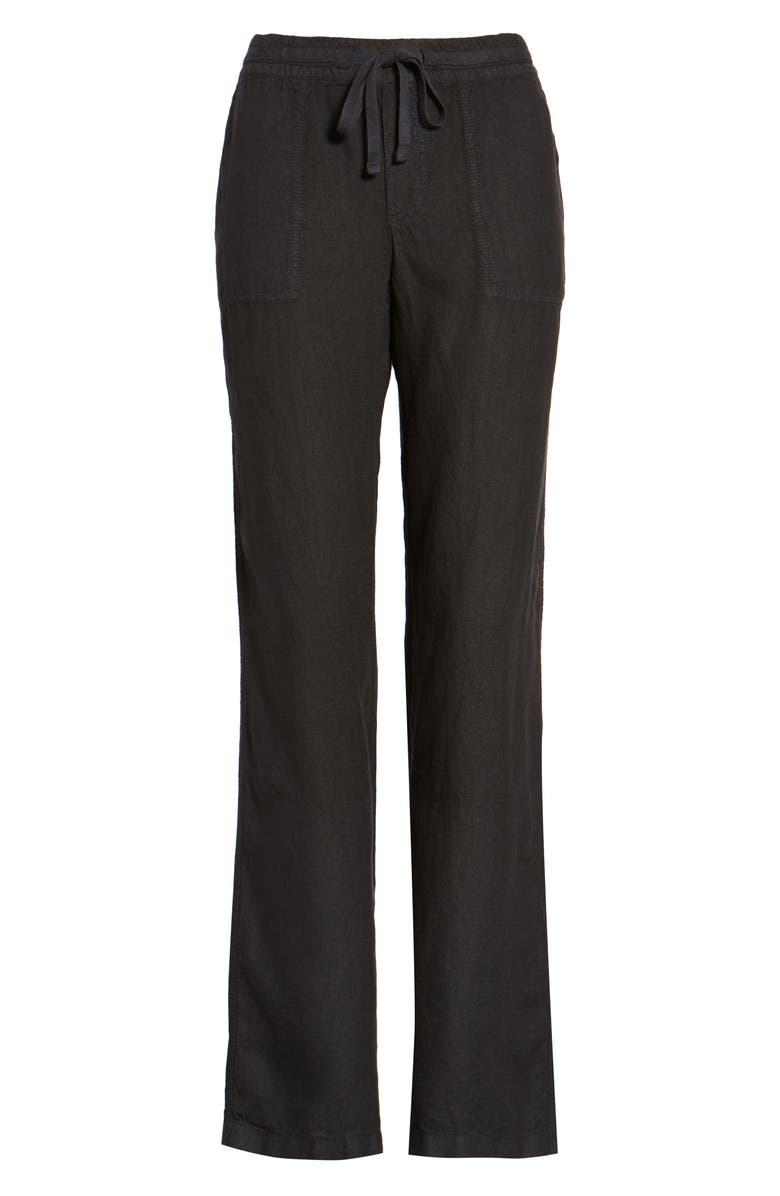 Caslon<sup>®</sup> Drawstring Linen Pants, Main, color,