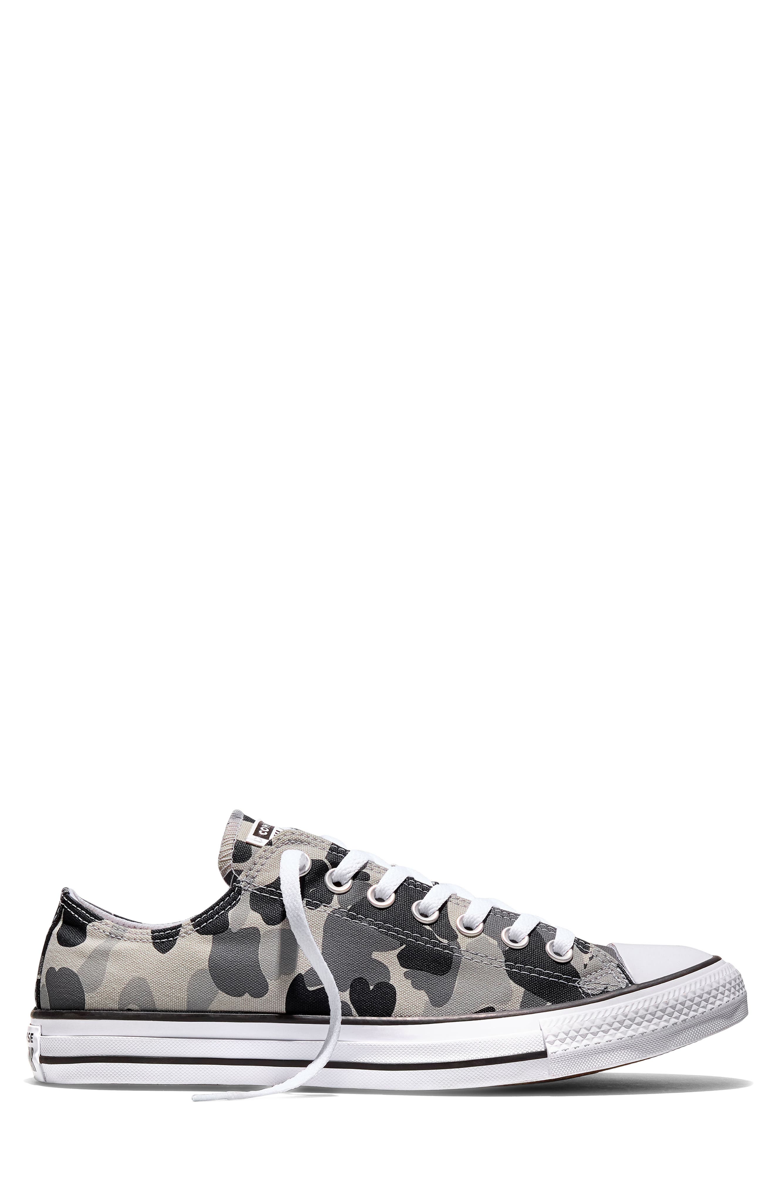 Chuck Taylor All Star Camo High Top Sneaker, Alternate, color, LIGHT GREY/ GREY AREA