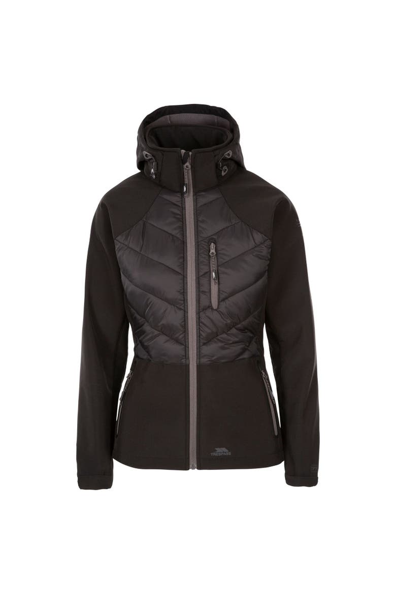 Elvira Soft Shell Jacket, Main, color, Black