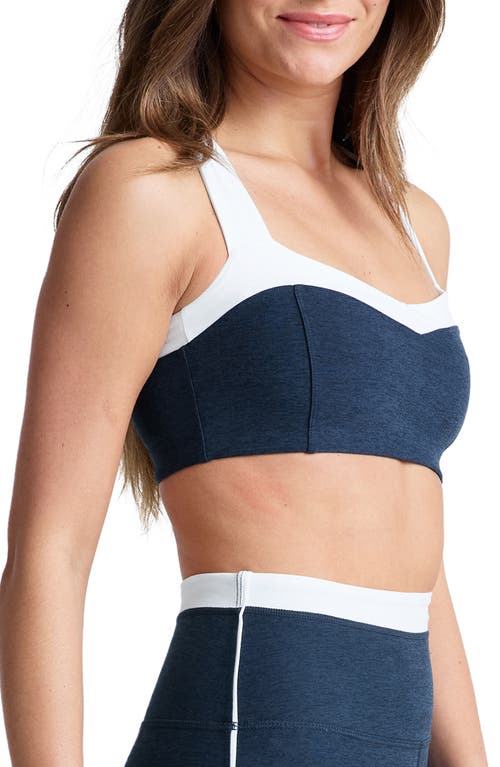 Beyond Yoga Space Dye Colorblock Sports Bra