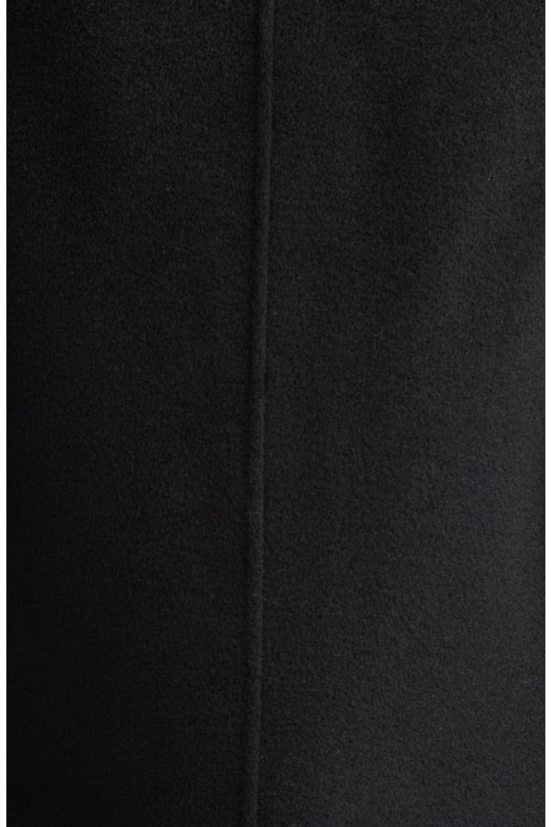 Wool & Cashmere Tailored V Neck Blazer, Alternate, color, BLACK