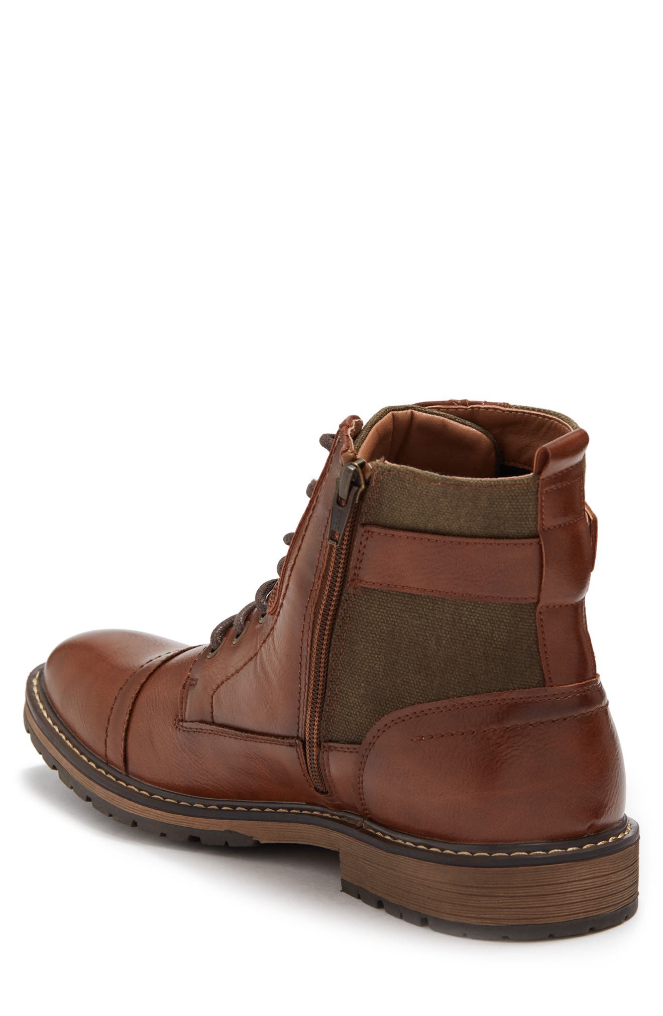 MADDEN Tannin Cap Toe Boot, Alternate, color, 
