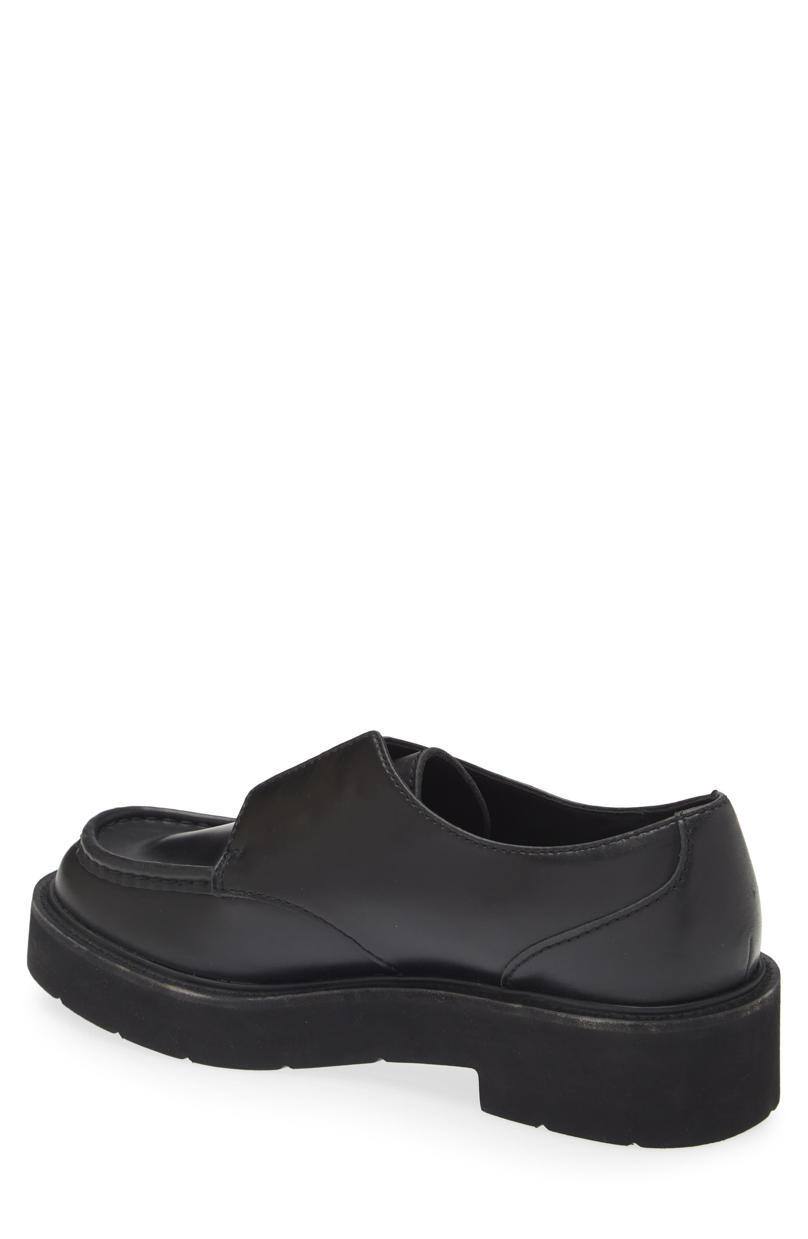 rag & bone Tucker Moc Toe Derby, Alternate, color, Black