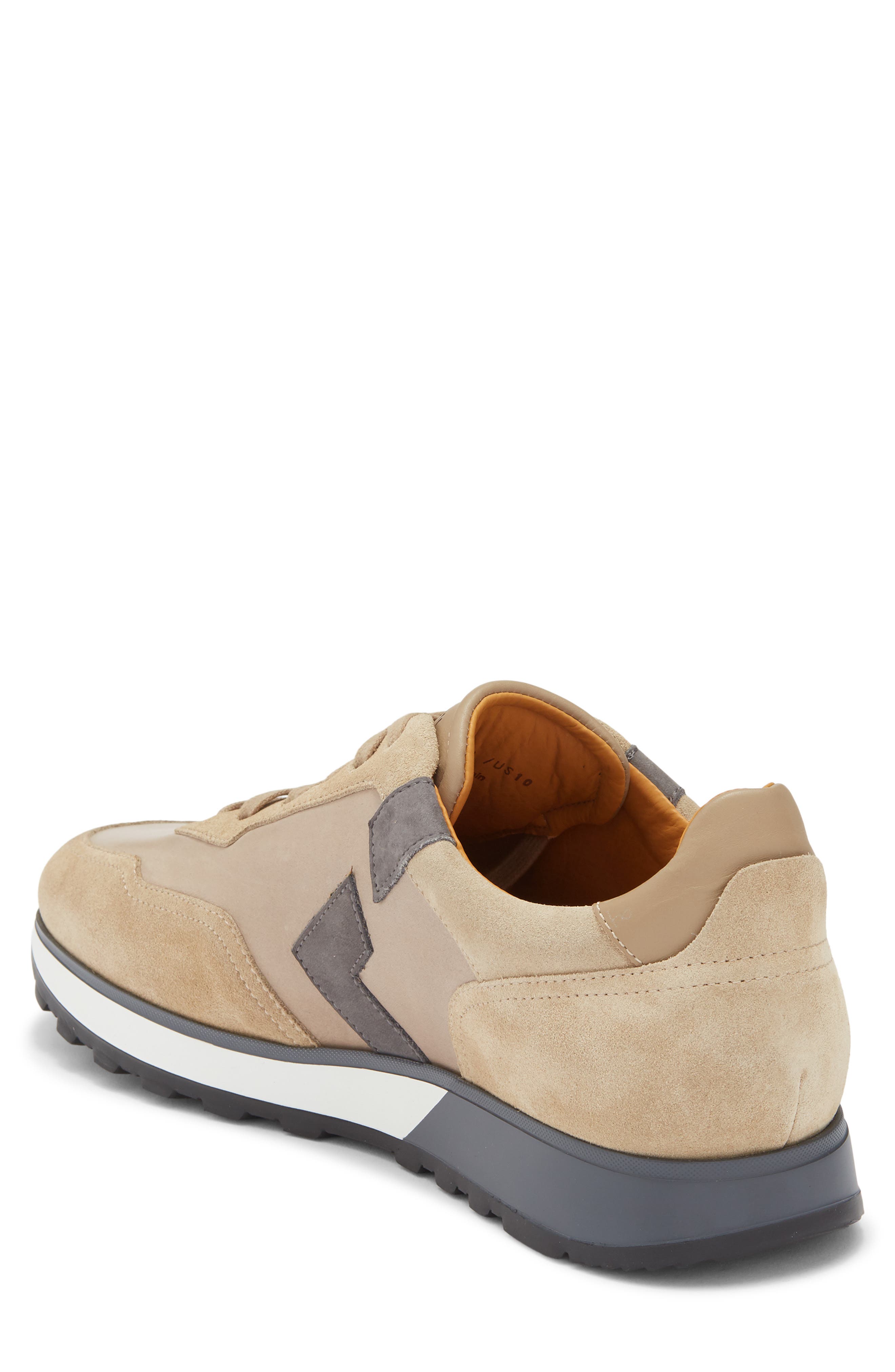Magnanni Aero Sneaker, Alternate, color, Taupe