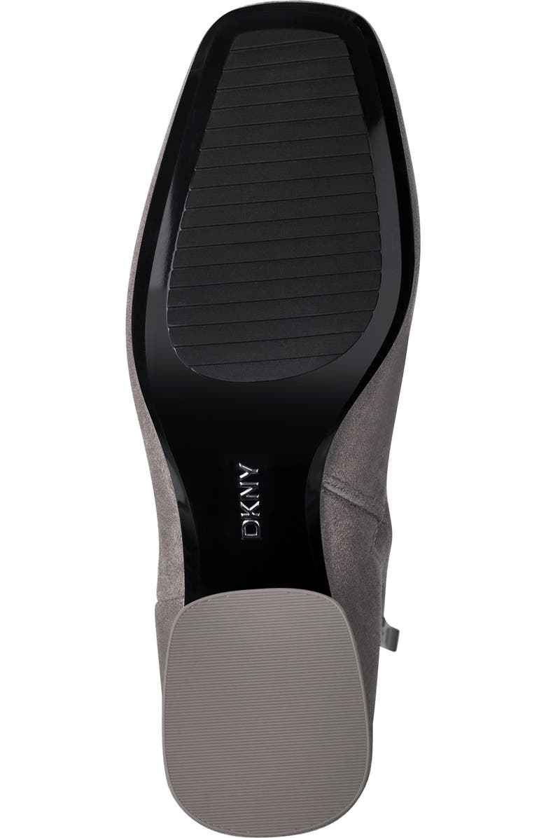 DKNY Caleena Block Heel Bootie, Alternate, color, Ash