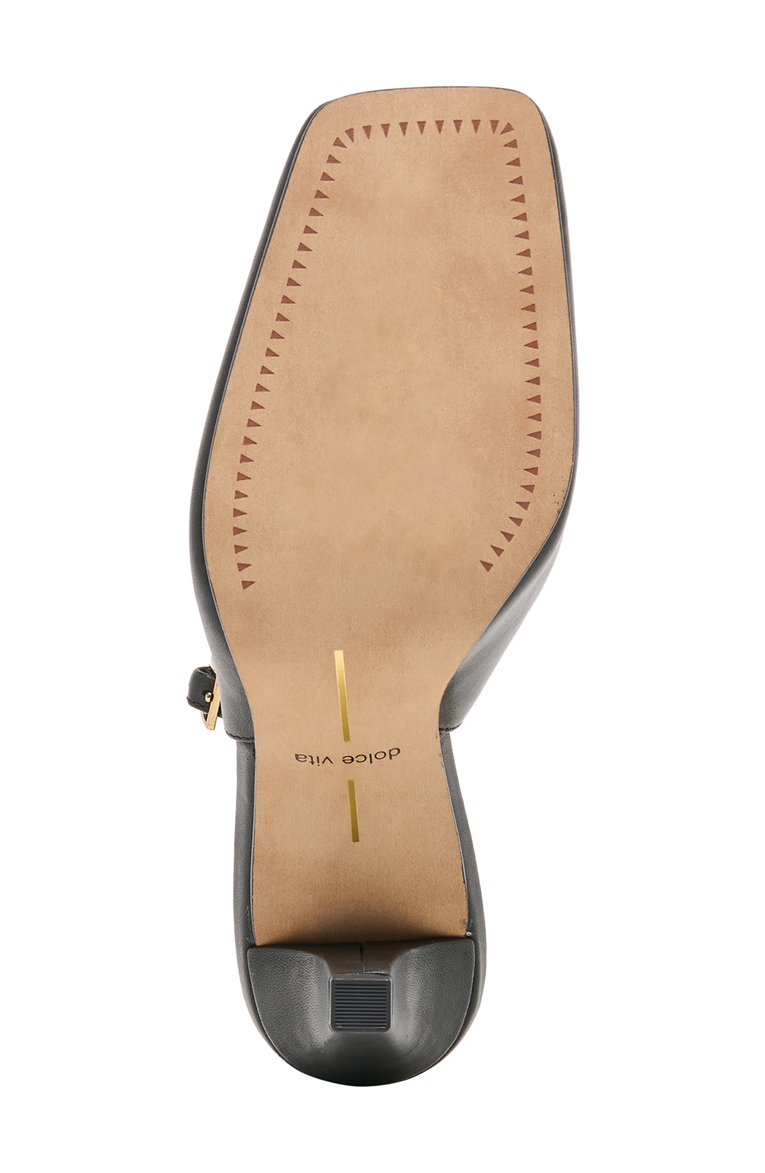 Gessia Slingback Pump, Alternate, color, BLACK LEATHER
