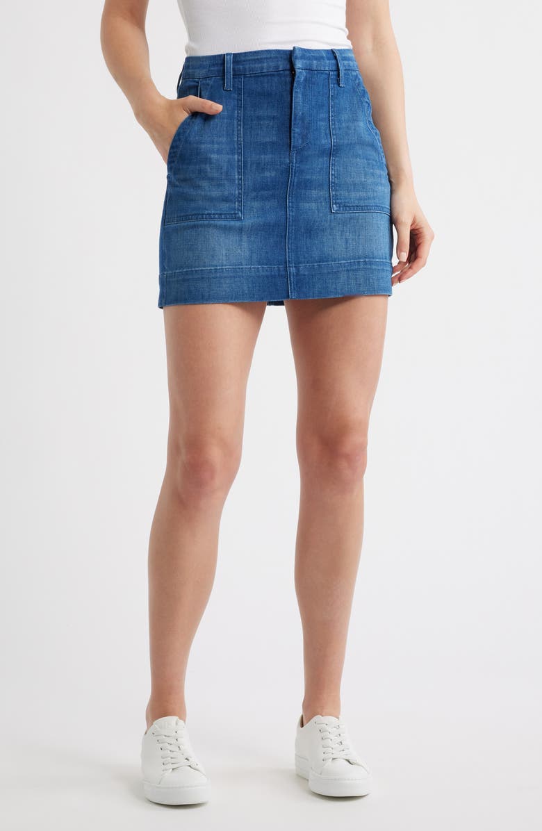 Frank & Eileen Jameson Denim Utility Skirt, Main, color, 