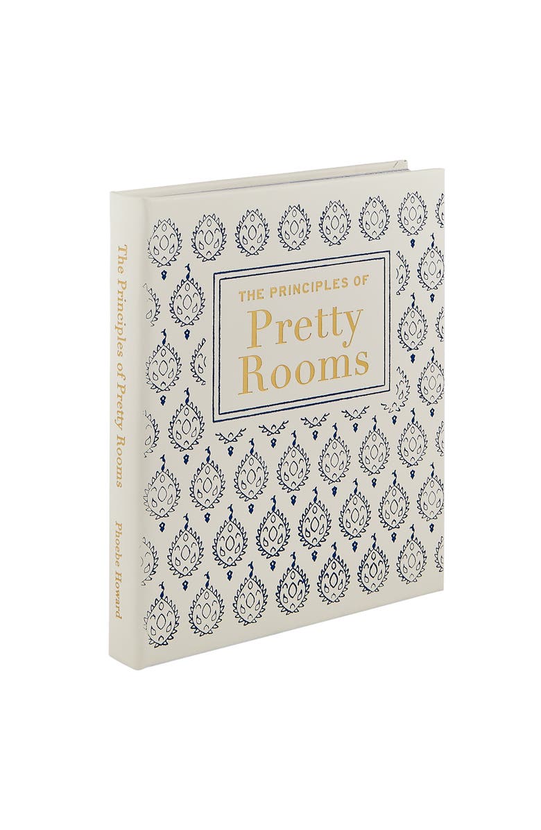 Graphic Image The Principles of Pretty Rooms Leather Coffee Table Book, Alternate, color, Ivory