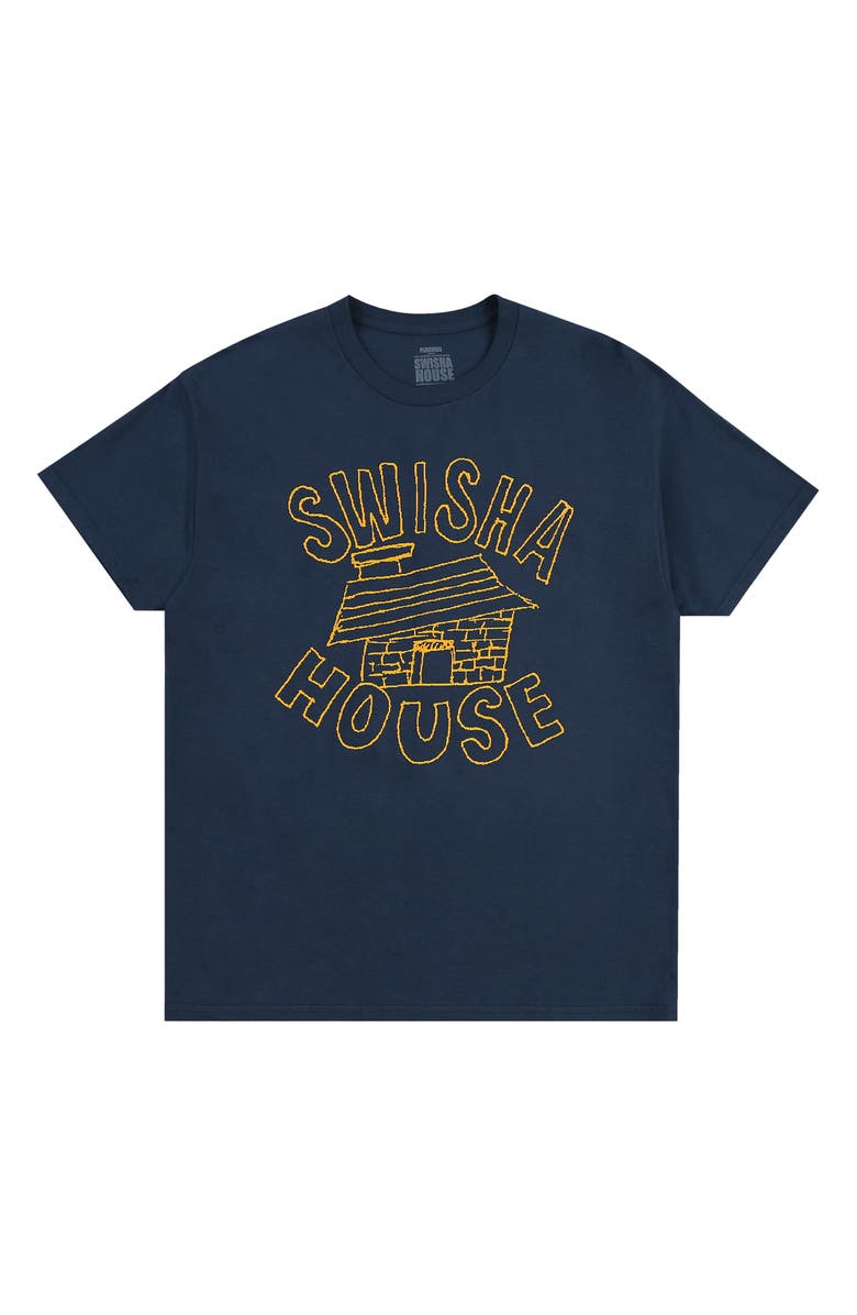 PLEASURES x Swisha House Trademark Graphic T-Shirt, Alternate, color,