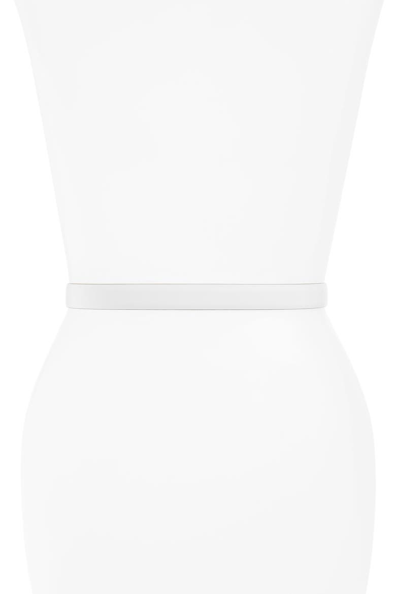 Versace Greca Belt, Alternate, color, BIANCO
