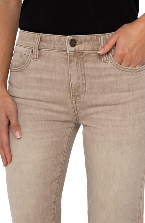 Liverpool Los Angeles Liv Ankle Non-skinny Skinny Jeans In Neutral