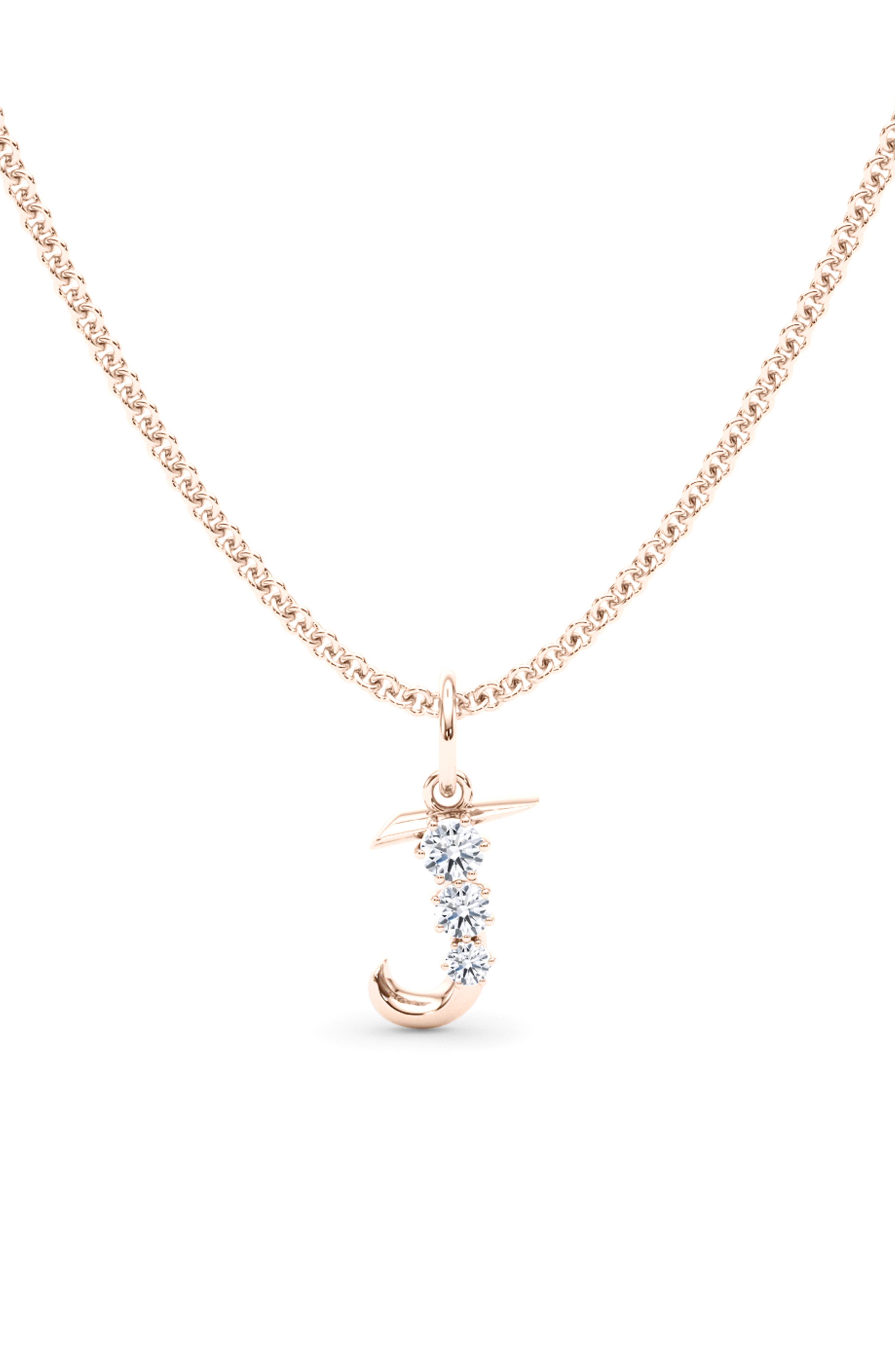 J - 18K ROSE GOLD