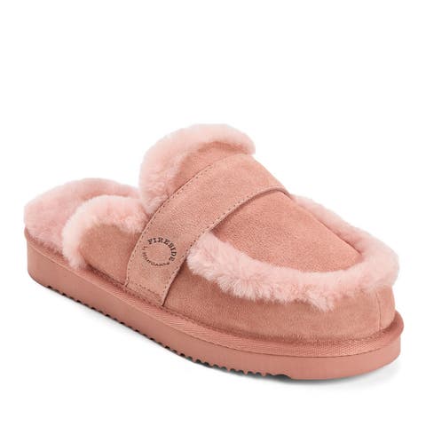 Fireside Richmond Genuine Shearling Scuff Slipper (Women)